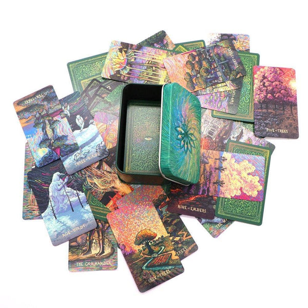 Array of Little Cosma Visions Oracle Deck