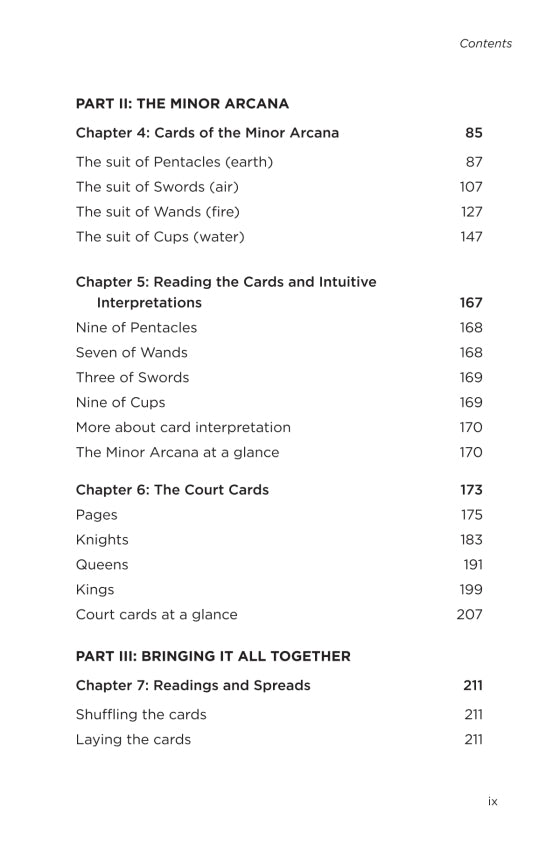 Tarot Made Easy - More contents