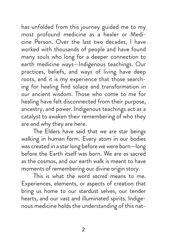 The Sacred Medicine Oracle - Introduction page 2