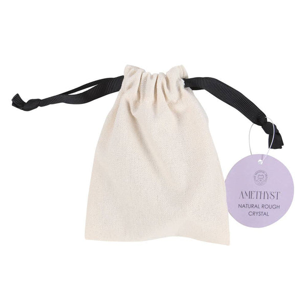 Amethyst Natural Rough Crystal | Amethyst Pocket Stone - Lucid Willow - Crystal