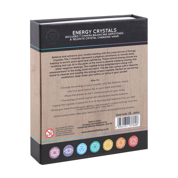 Chakra Energy Balancing Crystal Gift Set | Holistic Well-Being - Lucid Willow - Spiritual