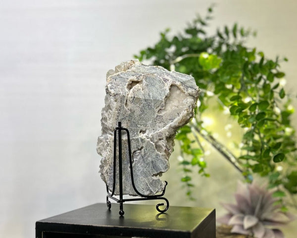 Fluorite x Calcite x Druzy Quartz #C095 - Lucid Willow - Crystal