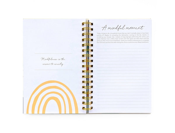 Going from Mind Full to Mindful | Mindfulness Journal - Lucid Willow - Journal