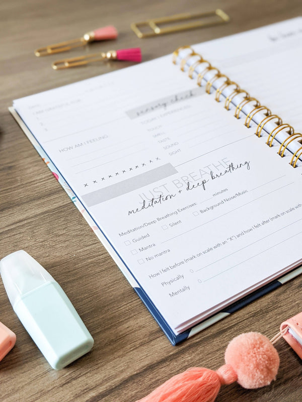 Going from Mind Full to Mindful | Mindfulness Journal - Lucid Willow - Journal