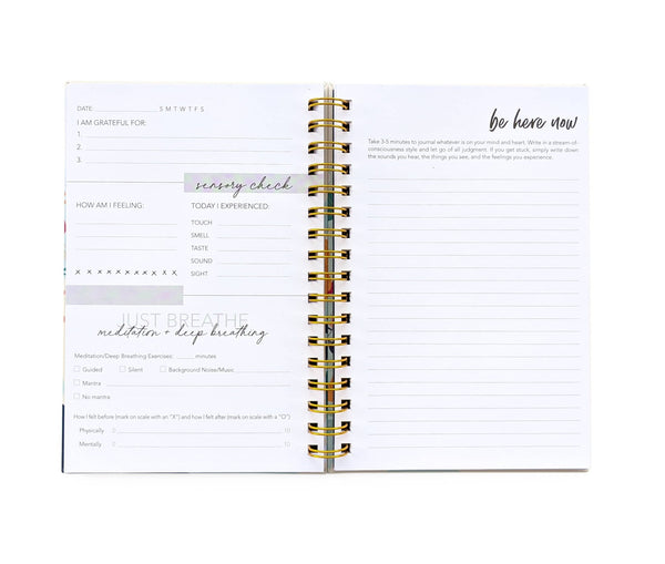 Going from Mind Full to Mindful | Mindfulness Journal - Lucid Willow - Journal