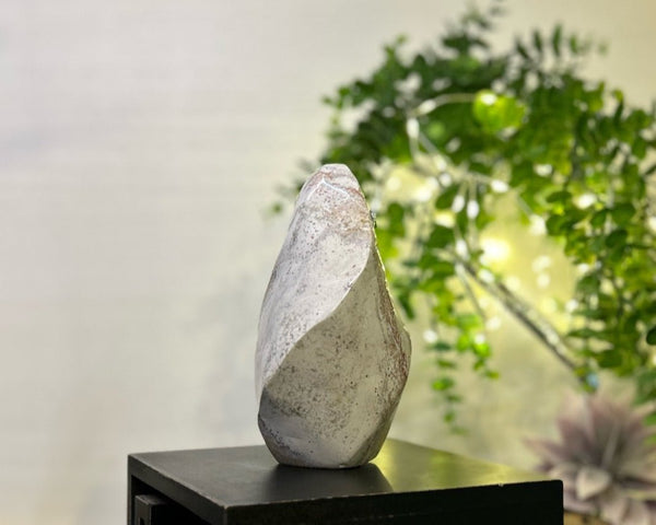 Pastel Ocean Jasper Spiral #C098 - Lucid Willow - Crystal