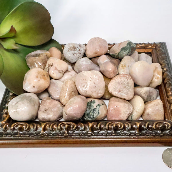 Pink Amethyst Tumbled Stones (1.5 - 2.0" Avg) #C114 - Lucid Willow - Crystal