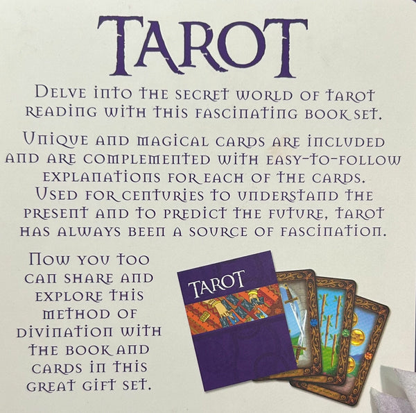 Tarot: Discover the World of Tarot | Tarot Deck & Book Bundle - Lucid Willow - Book