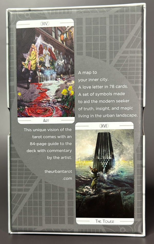 The Urban Tarot *Opened Deck* | Tarot Cards - Lucid Willow - Tarot Deck