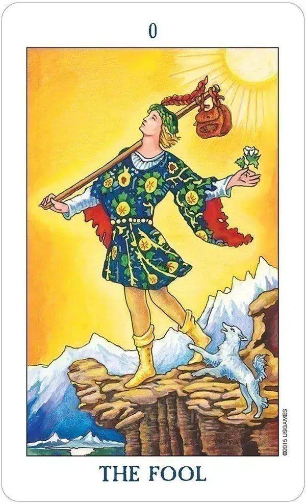 Radiant 'The Fool' Tarot Card