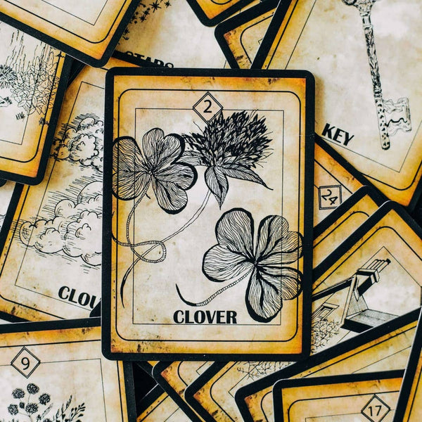 Magic Lenormand Deck - Clover card
