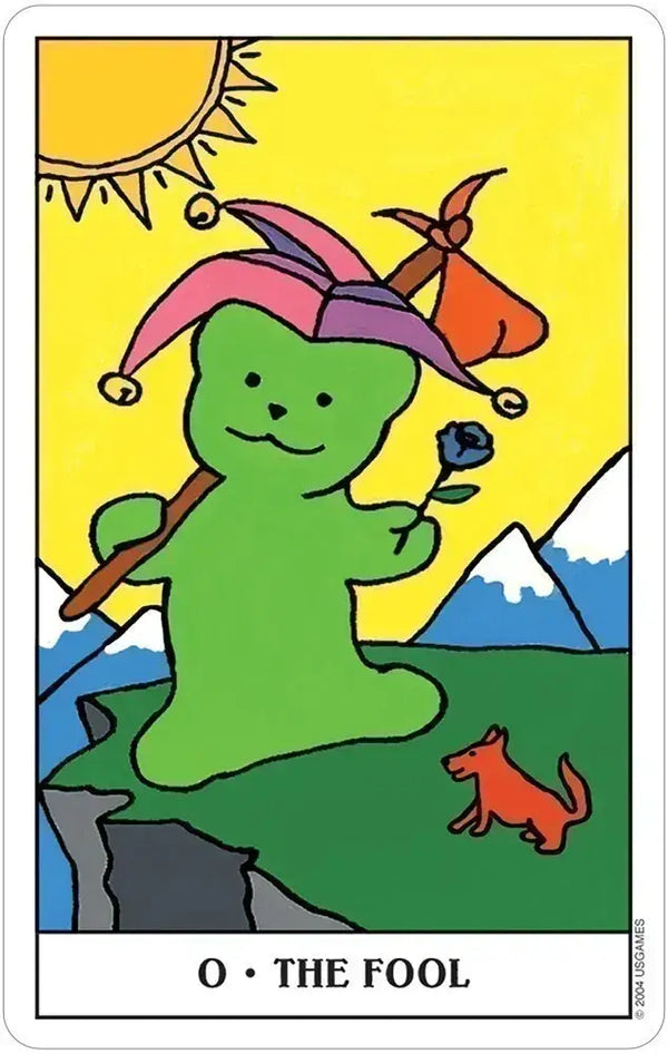 Gummy Bear 'The Fool' Tarot Card