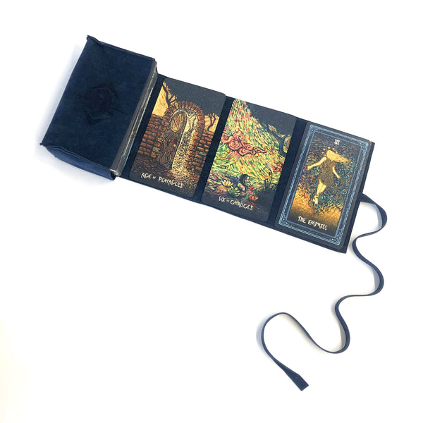 Prisma Visions | Tarot Deck & Suede Satchel