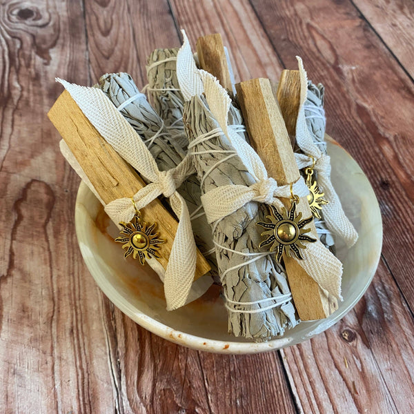 4 in. California White Sage Smudge Bundle