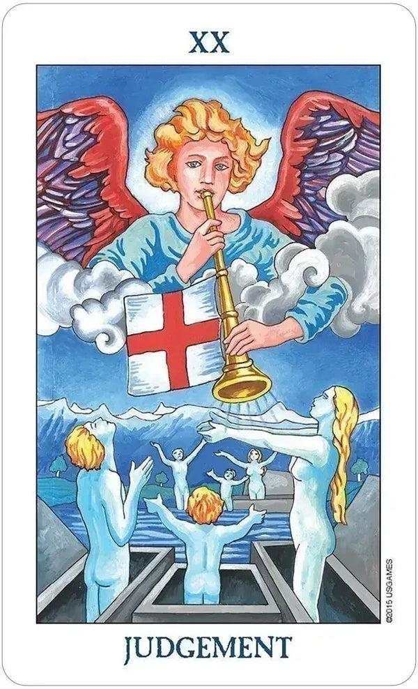 Radiant 'Judgement' Tarot Card
