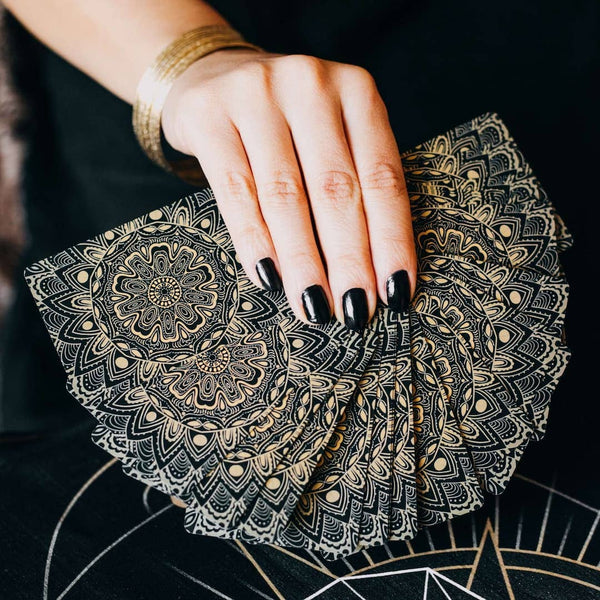 Fanned Magic Lenormand Deck - back of cards