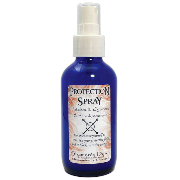 Shaman's Dawn Protection Spray - Patchouli, Cypress & Frankincense blend