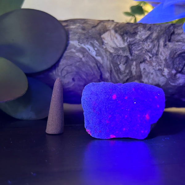 Fuchsite with Rubies (UV Reactive) - Unique stone