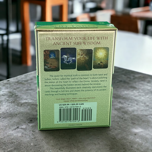 The Sufi Tarot - back of box