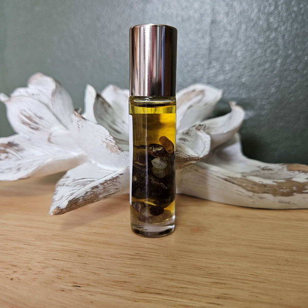 Amethyst infused essential oil blend