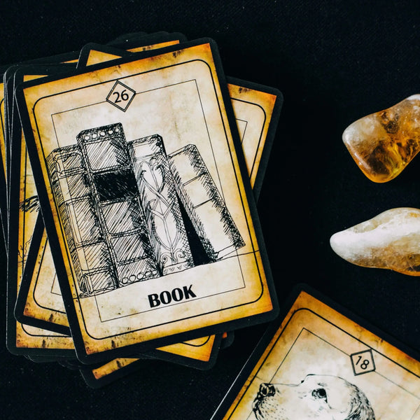 Magic Lenormand Deck - Book card