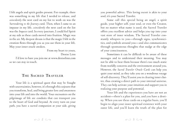 Sacred Traveler Oracle Cards - Page 2 & 3