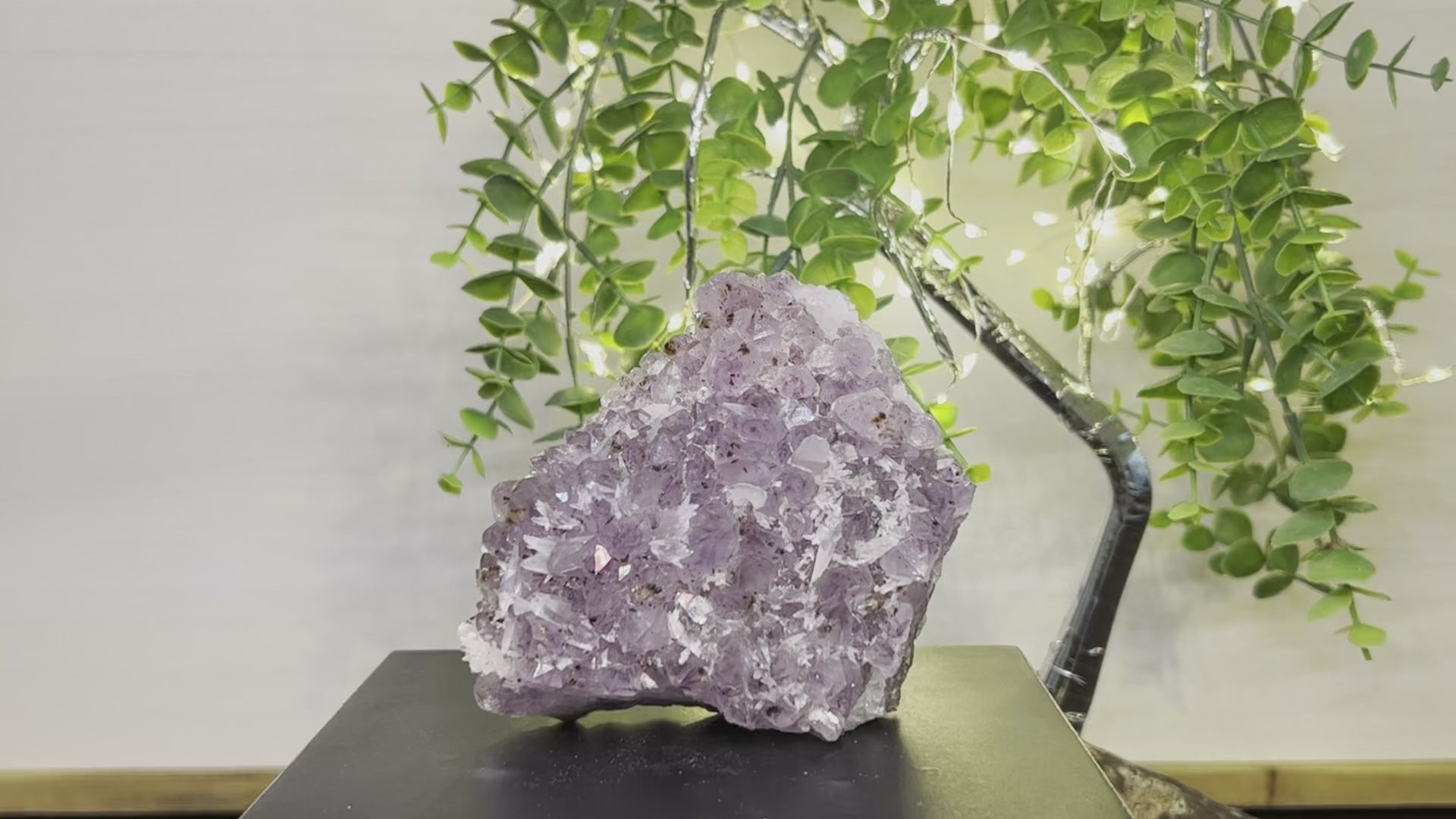Amethyst and Calcite Rutile 23-C088