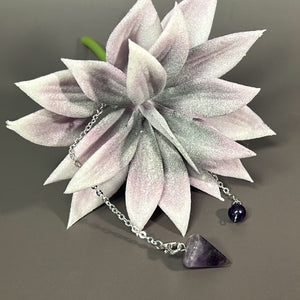 Amethyst Pendulum | Divination Crystal Pendulum - Lucid Willow - Pendulum