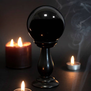 Black Crystal Ball Scrying 