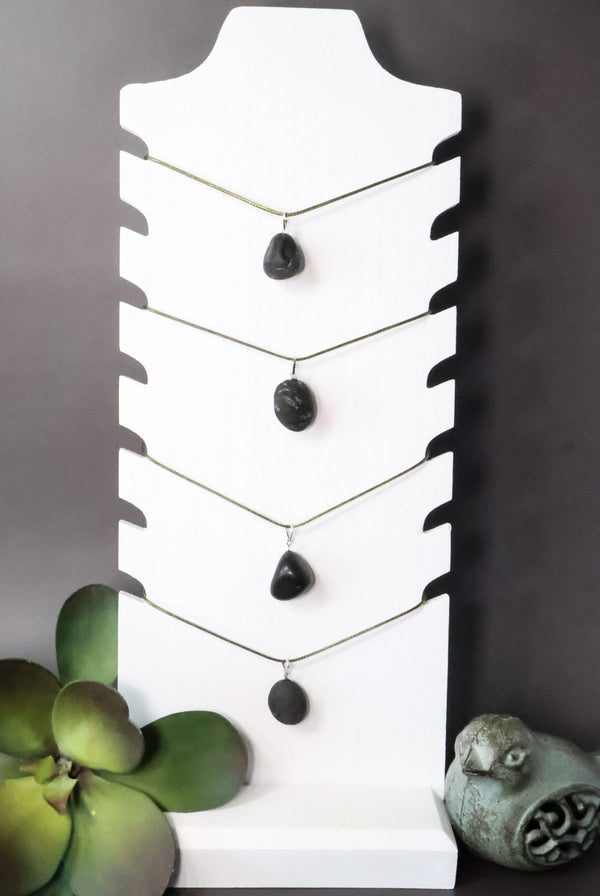 Black Tourmaline Necklace (1" Avg) #J041 - Lucid Willow - Crystal
