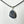 Blue Agate Pendant Necklace #J020 - Lucid Willow - Necklace
