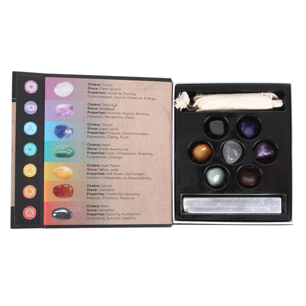 Chakra Energy Balancing Crystal Gift Set | Holistic Well-Being - Lucid Willow - Spiritual