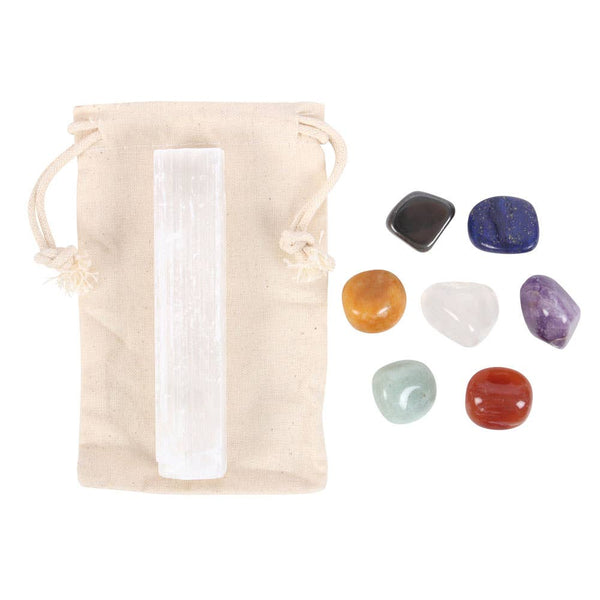Chakra Energy Balancing Crystal Gift Set | Holistic Well-Being - Lucid Willow - Spiritual