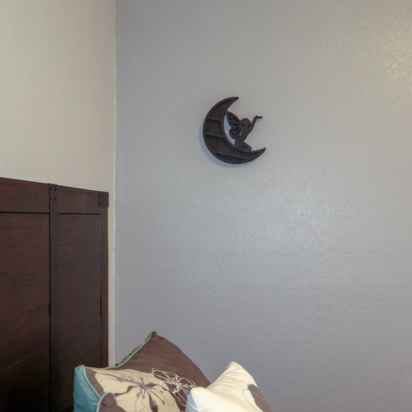 Display Shelf Moon Fairy #A002 - Lucid Willow - Wall Decor