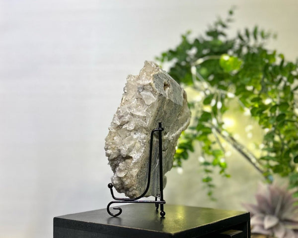 Fluorite x Calcite x Druzy Quartz #C095 - Lucid Willow - Crystal