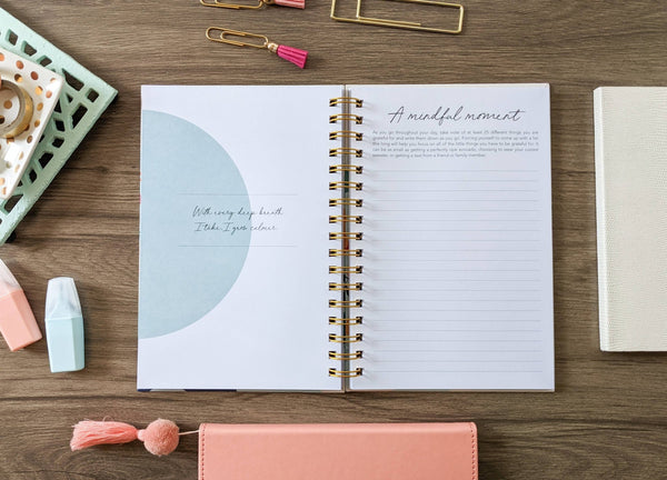 Going from Mind Full to Mindful | Mindfulness Journal - Lucid Willow - Journal