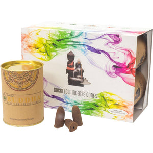 Goloka Backflow Cones - Buddha - Lucid Willow - Incense Cones