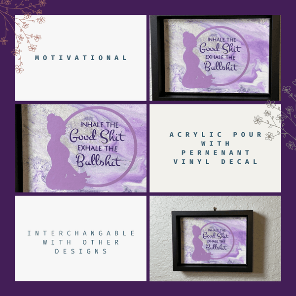 Meditation Canvas Decor 