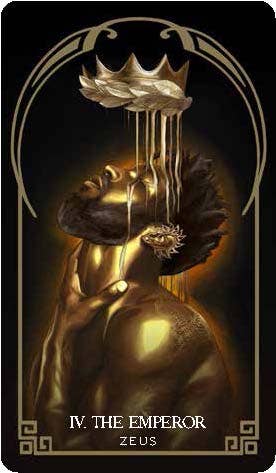 Mythos Tarots Cards: IV The Emperor