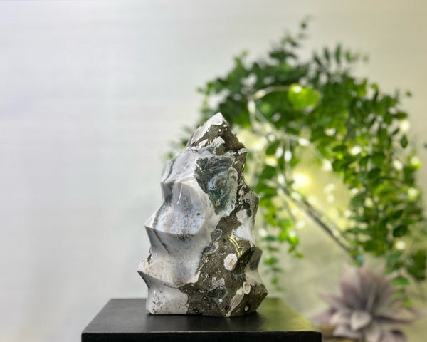 Ocean Jasper Flame #C099 - Lucid Willow - Crystal