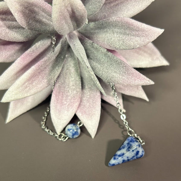 Sodalite Pendulum #M074 - Lucid Willow - Pendulum