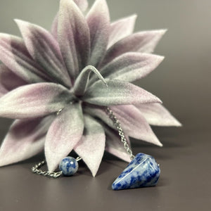 Sodalite Pendulum #M074 - Lucid Willow - Pendulum