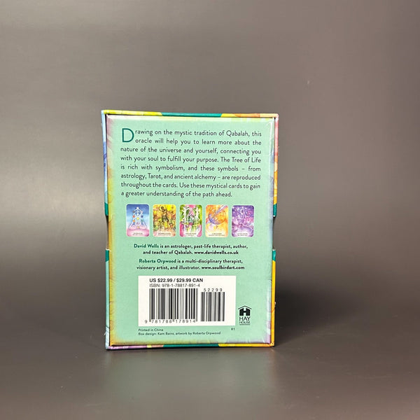 Back of Tree of Life Oracle card box