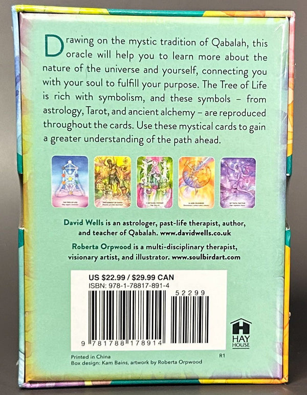Tree of Life Oracle Cards - back of box